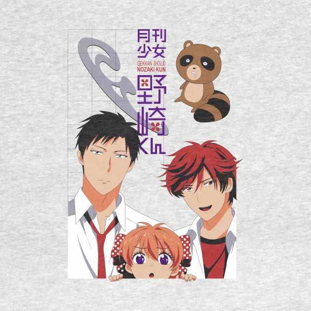 Gekkan Shoujo Nozaki-kun by artmedia8